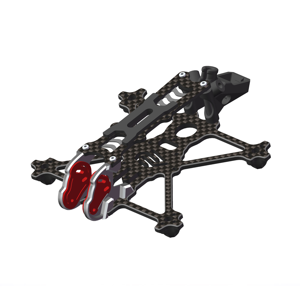 AlfaRC Fi-25 DJI O4 unidad de  - Drone Racing Frame reseña y precio