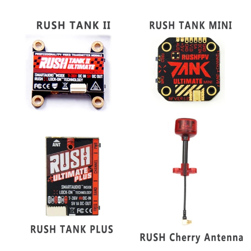 Transmisor de Video RUSH TANK  - Drone Racing Frame reseña y precio